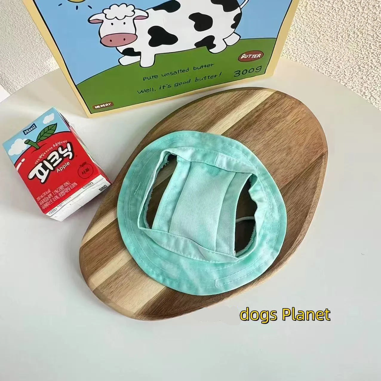 Wiener Dogs Sunscreen Hat Outdoor Hat Ear Holes Adjustable Cap for Badger Dogs Breathable Cool Hat for Small Media Dogs