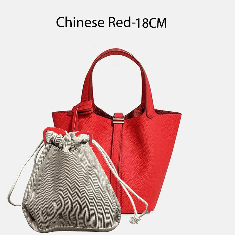 Women Bags Handbags Bucket Bag 18/22 Big Small Fashion Tote Bag Genuine Leather Luxury Quality Designers Lady Hand Bags