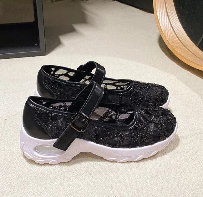 Mesh Breathable Sports Shoes for Women Casual New Arrival 2025 Designer Luxury Stylish Korean Deals Offers Trends Woman Footwear
