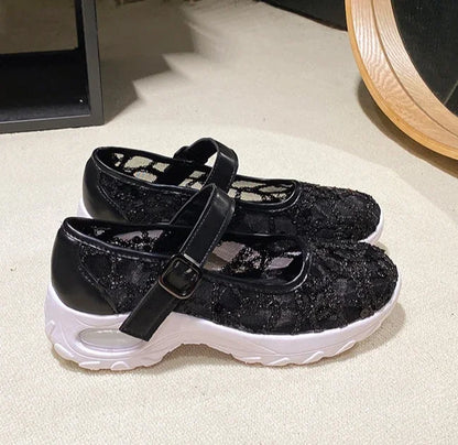 Mesh Breathable Sports Shoes for Women Casual New Arrival 2025 Designer Luxury Stylish Korean Deals Offers Trends Woman Footwear