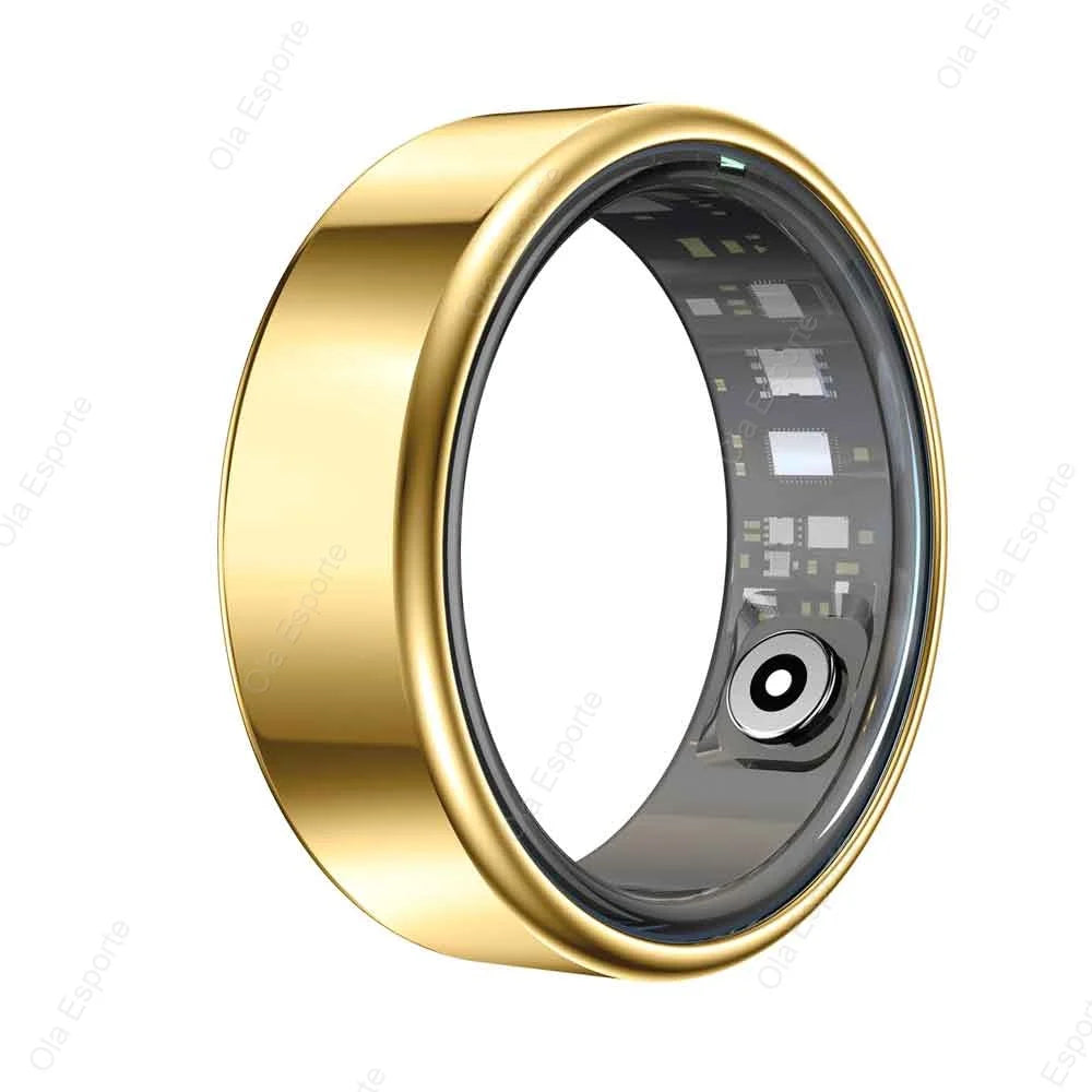 Smart Ring for Men Women Bluetooth Monitor Blood Heart Rate Blood Oxygen Monitor Smartring Multi Sport 5ATM Waterproof 2026 New