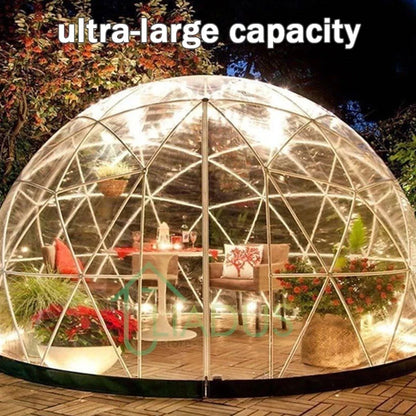3.6M TPU Clear Bubble Dome Tent for Outdoor Events Parties Camping Cafe Dining - Luxury PVC Garden Igloo Style Tent Bubble Tree