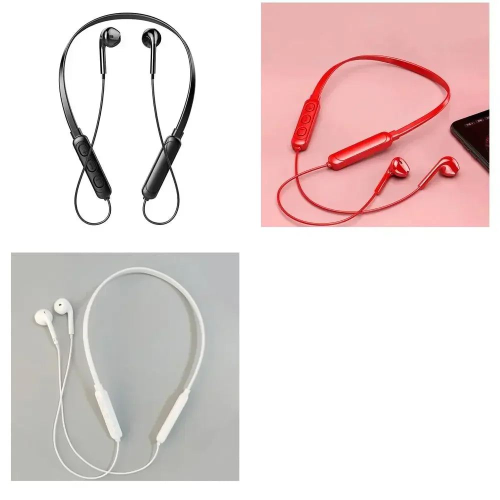 New Wireless Bluetooth 5.3 Neck-Hanging Type Stereo Bluetooth Earphone Earphones With Mic Bluetooth Headset Bluetooth Headphone