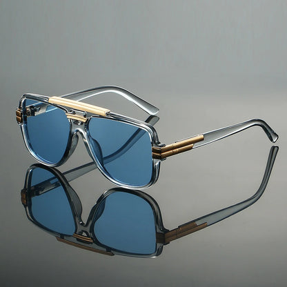 KAMMPT Double Bridge Pilot Shades Men 2025 New Arrival Outdoor Brand Design Sunglasses Women Stylish Oversized Anti-UV Shades