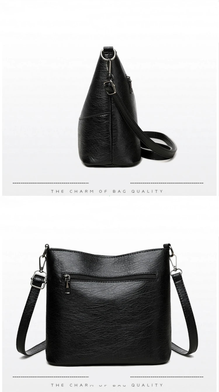 Genuine Brand PU Leather Sac Luxury Handbags Women Bags Designer Shoulder Crossbody Hand Bags for Women 2026 Purses and Handbags
