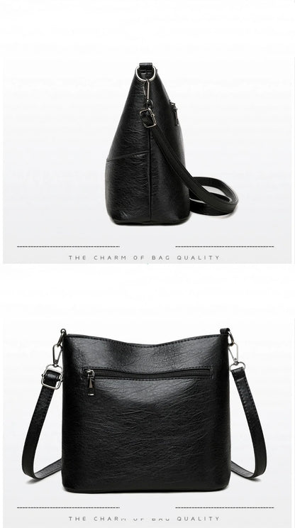 Genuine Brand PU Leather Sac Luxury Handbags Women Bags Designer Shoulder Crossbody Hand Bags for Women 2026 Purses and Handbags