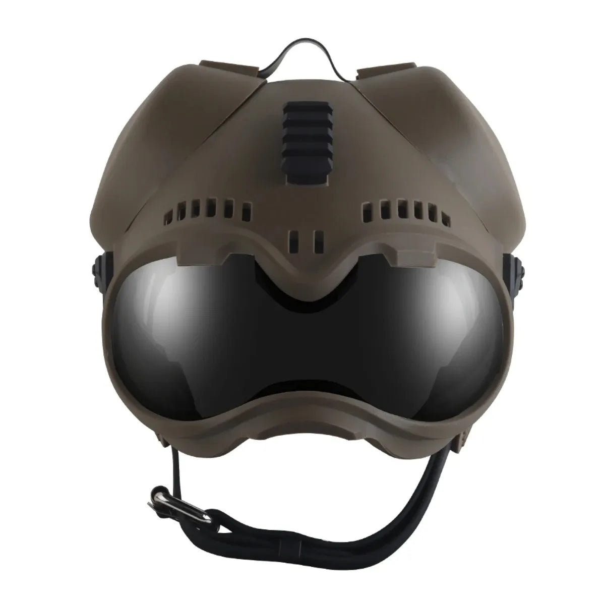 ATUBAN Tactical Dog Military Hunting Training K9 Helmet, Large Dog Patrol Dogs Sheepdog Pet Motorcycle Protective Helmet Goggles