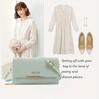 Women's Wallet Korean Handbag Multi Card Large Capacity Casual Shoulder Bag Mobile Phone Packet Fashion New Style