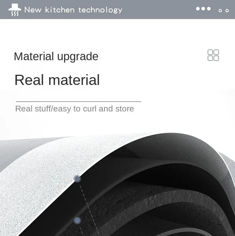 Super Absorbent Kitchen Floor Mat Diatom Mud Pad Bath Pad Anti-Slip Carpet Kitchen Mats Wipeable Wash Long Strip Carpet
