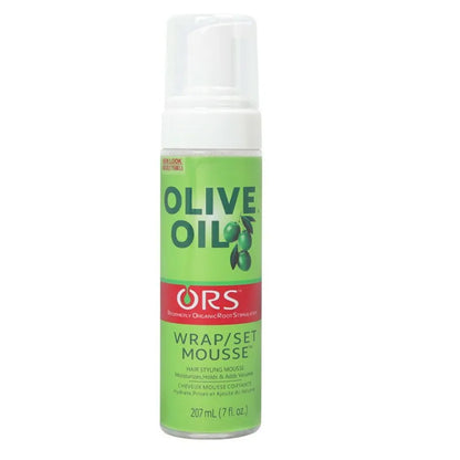 Curly Hair Mousse For Wigs Strong Hold Olive Oil Hair Styling Mousse Anti-Frizz Hair Foam Mousse For Styling Hair Women Men