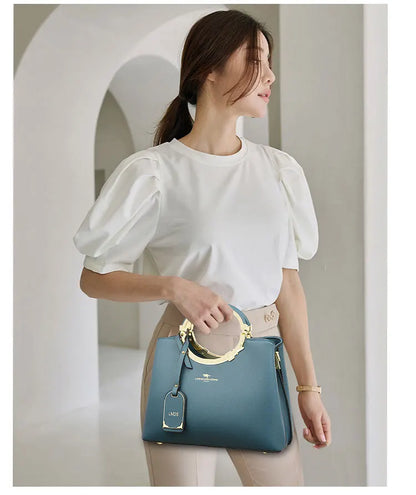 3 Layer Large Capacity Tote Bag Luxury Handbags Women Bags Designer Shoulder Bag High Quality Soft Leather Purses and Handbags