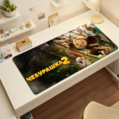 2026 Movie Cheburashka 2 Mouse Pad Non-slip Rubber Computer Mat Gamer Balance Decoracion Deskmat Laptop Office Large