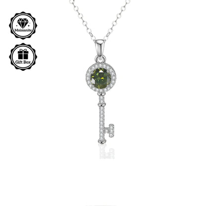Christmas Gift for, Moissanite Necklace for Women, Jewelry for Women, Hypoallergenic Necklace, High Quality Jewelry, Bohemian,