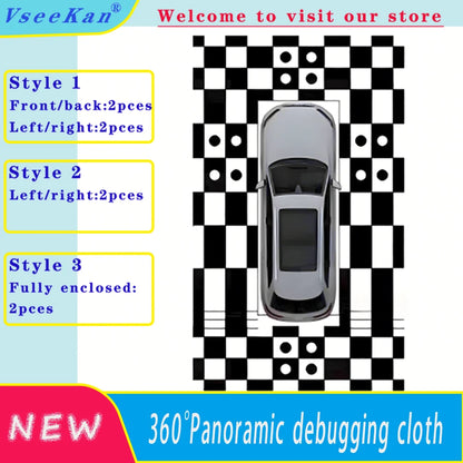 VseeKan Automotive 360 System Calibration Pad 360 Camera Splicing Cloth Debugging Cloth 2D 3D Four Dimensional Cloth