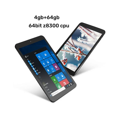 8.0 Inch Newest Sales 64 Bit AR2 Windows 10 Tablet PC Z8300 CPU 1280*800 Pixel Dual Camera Quad Core 8GB DDR3 RAM 128GB EMMC