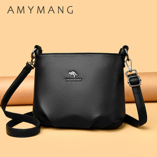 Luxury Shoulder Bags for Women 2026 New Designer Soft Leather Crossbody Bags Casual Messenger Sac Women Bag Purses and Hangbags