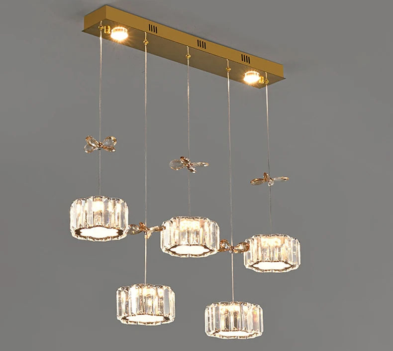 Modern Home Decor LED Lights Pendant Light Lamps for Living Room LED Chandeliers for Dining Room Hanging Light Indoor Lighting