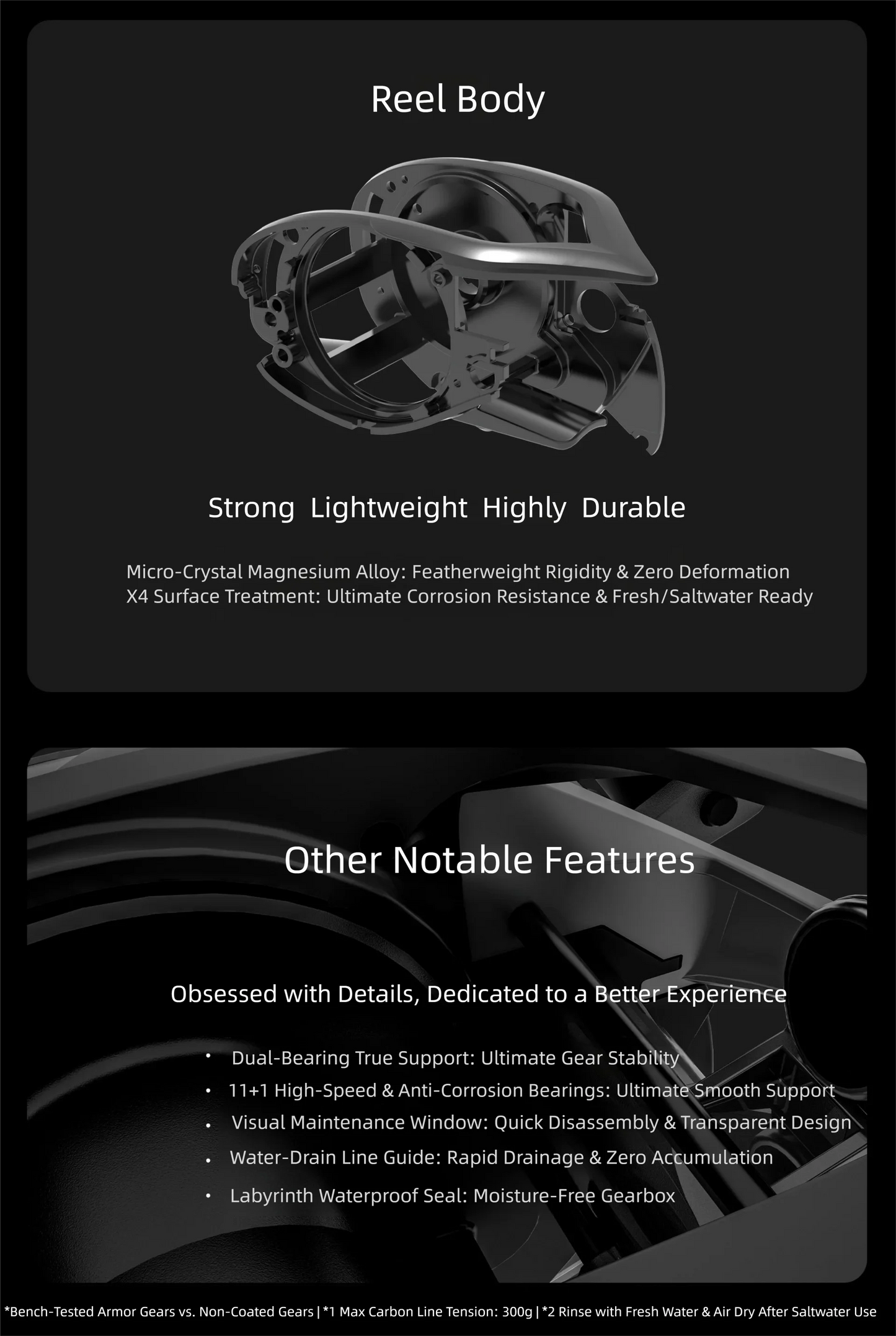 FLIGHT FEATHER FFO1-30S Cormorant Baitcasting Reel 127g Lightweight 5kg Drag Armor Gear Drag Alarm Fresh Saltwater Fishing