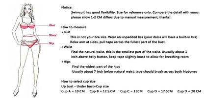 CPUTAN Black Sexy 2024 Push Up Bikini Set Two Piece Swimwear High Waist Biquini Swimsuit Summer Brazilian Bathing Suit Beachwear