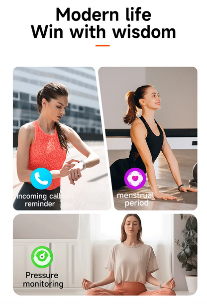 New Sports Waterproof Smart Band Bracelet Gesture Control Heart Rate Blood Oxygen Sleep Monitor Pedometer Screen Smartwatch 2026