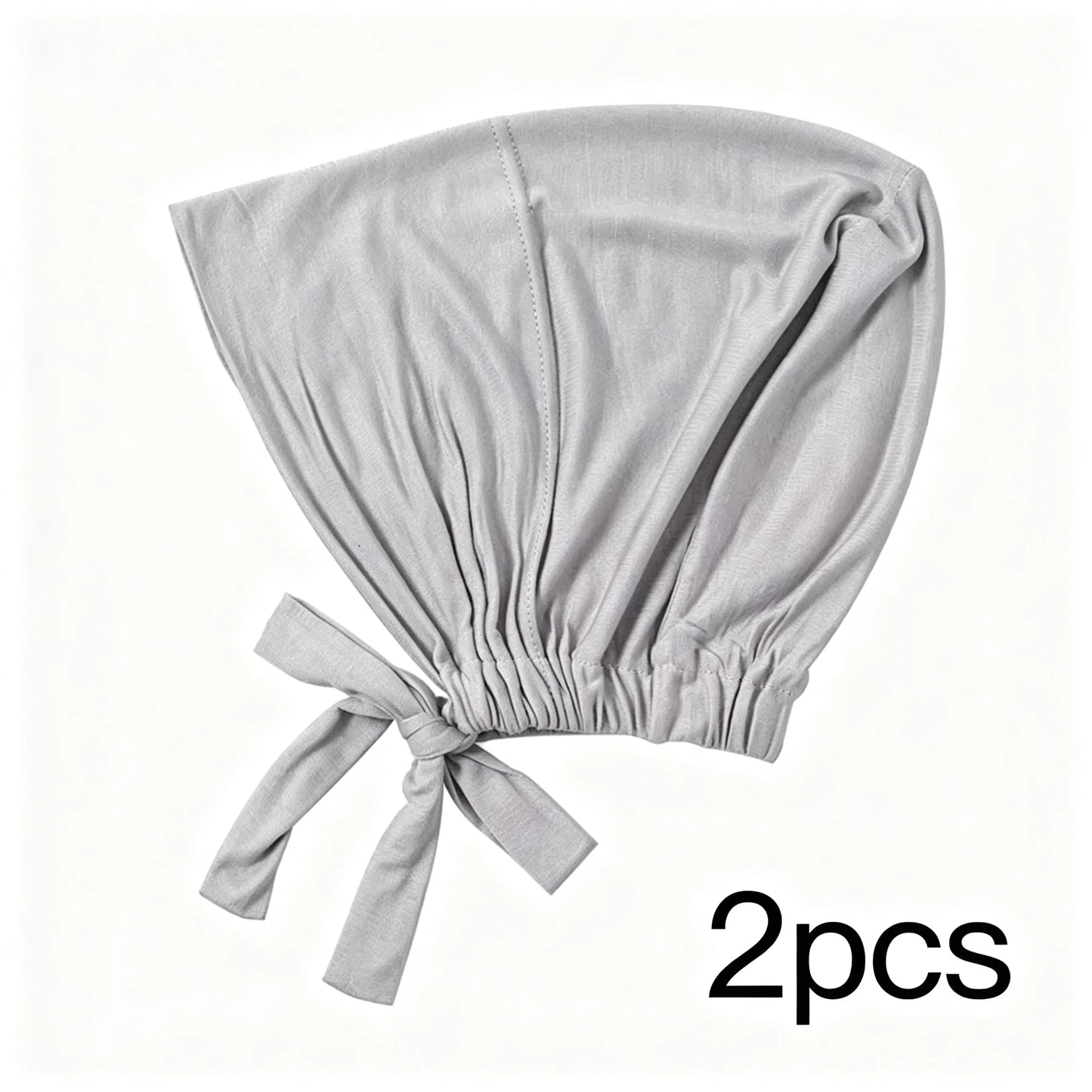1PC Adjustable Inner Caps New Soft Solid Color Elastic Cap Modal Hijab Muslim Bonnet Underscarf Women Fashion Accessories