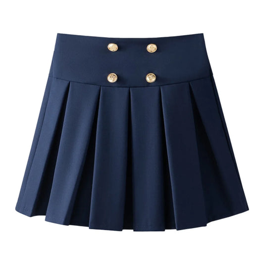 Versatile College Style JK School Uniform, Girls Pleated Short Skirt , Casual Outfit for Daily Campus Wear and Stage Performance
