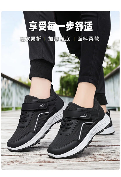 Women's Autumn New Shoes Breathable and Comfortable Walking Shoes Winter Sneakers Women Velcro Sneakers  Casual Shoes