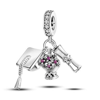 2026 Hot Sale Luminous Firefly Charms Beads 925 Sterling Silver Owl Cat Love Dangle Fit Original Bangle Bracelets DIY Jewelry