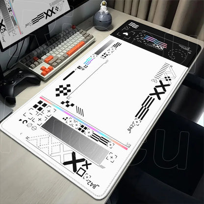 Cartoon Mouse Pad Pink CSGO Print Stream Gamer Mousepad 400x900mm Antislip Keyboard Mouse Mats Rubber Deskmat Gaming Accessories