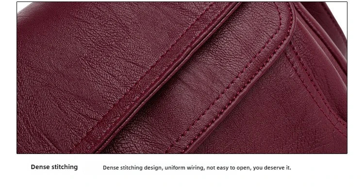 Luxury Designer Handbag High Quality Soft Leather Purses And Handbags Casual Shoulder Messenger Bags for Women 2024 New Sac