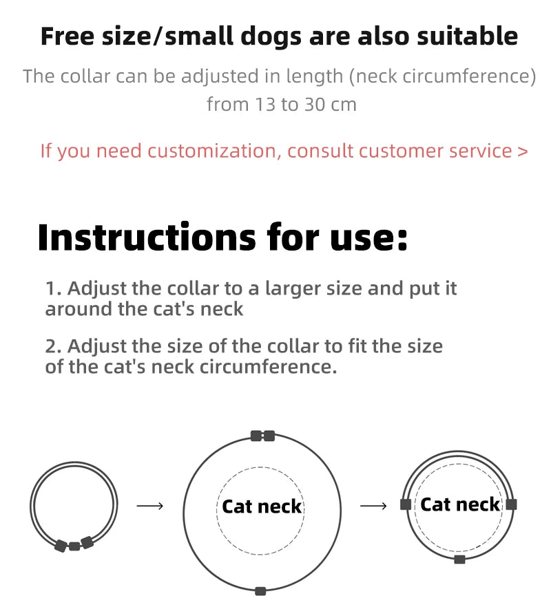 Cute Customized Cat Collar Round Metal Name Tag Breakaway AirTag Kitten Collars Adjustable Pet Collars for Cats and Puppies Dogs