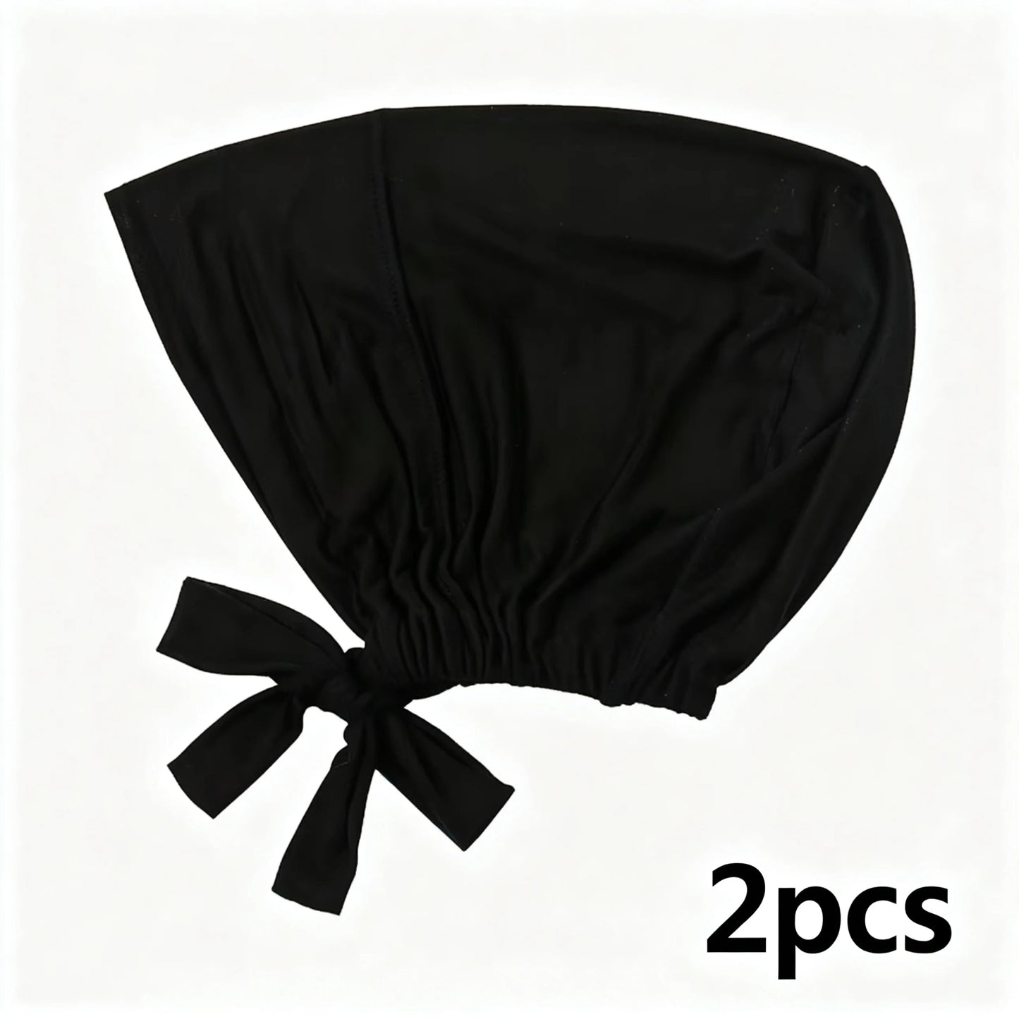 1PC Adjustable Inner Caps New Soft Solid Color Elastic Cap Modal Hijab Muslim Bonnet Underscarf Women Fashion Accessories