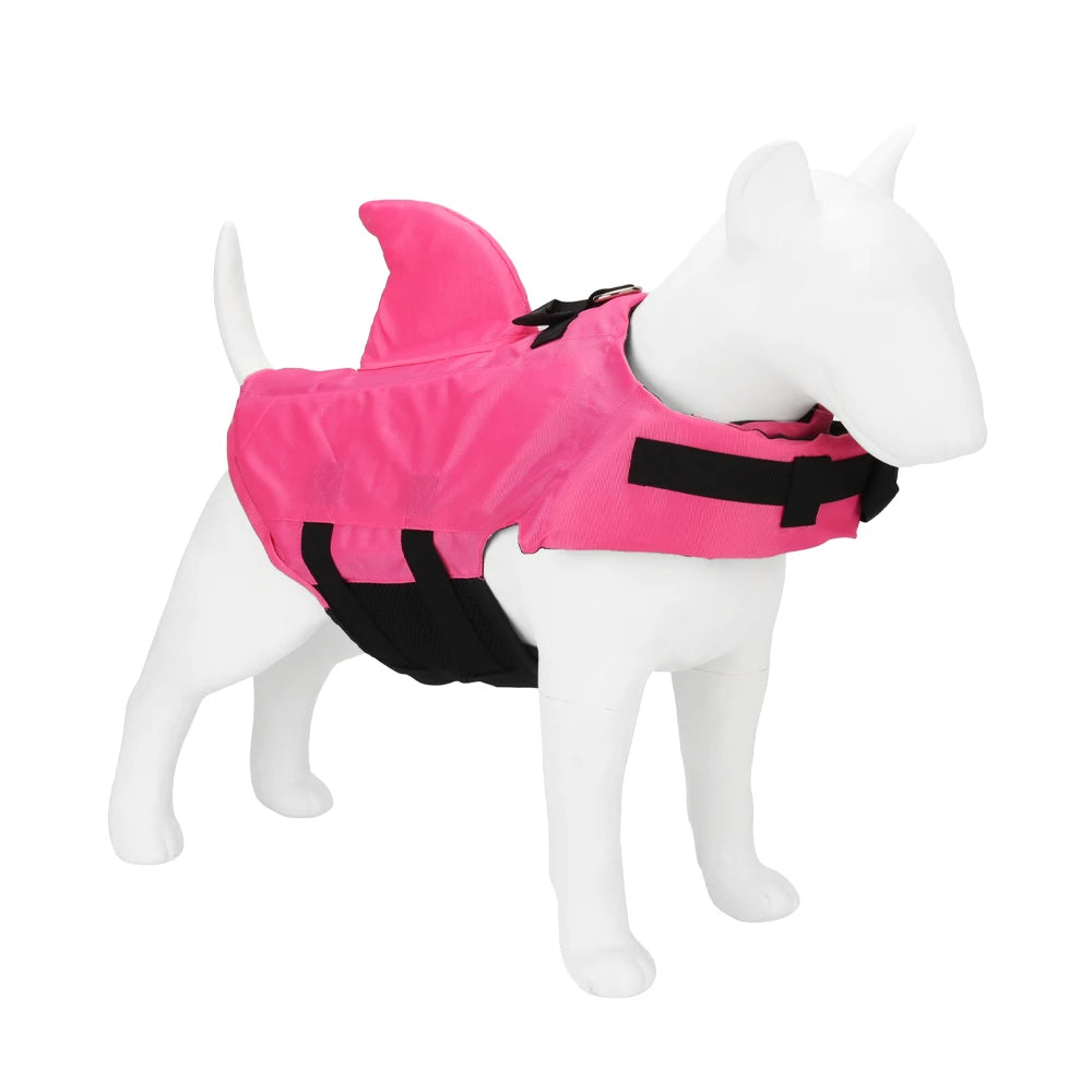 Shark Dog Life Vest Swimwear Puppy Jacket Dog Swimming Suit Pet Clothes For Small Medium Dog