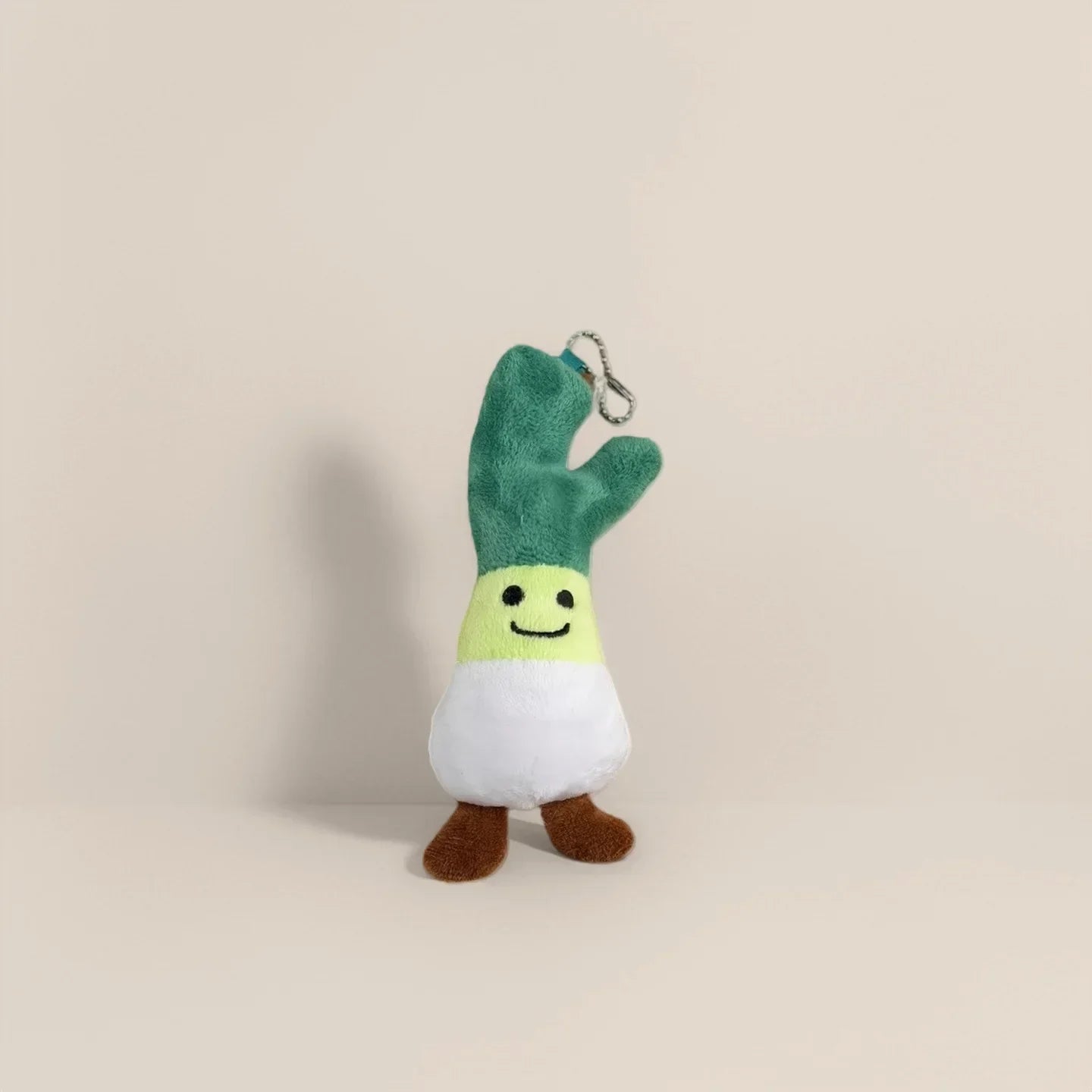 Cartoon Cute Fruit and Vegetable Plush Series Keychain Toy Peach Pear Cherry Doll Smiling Face Fruit Decoration Pet Gift