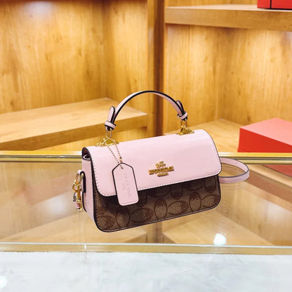 Advanced Women's Bag 2026 New Trendy Retro Small Square Bag Casual Versatile Women's Luxury Hand-Held Shoulder Crossbody Bag