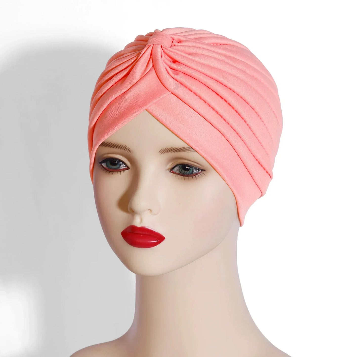 Women's Elastic Pullover Yoga Hat Watermelon Headscarf Hat Indian Headwrap Middle Eastern Muslim Hat