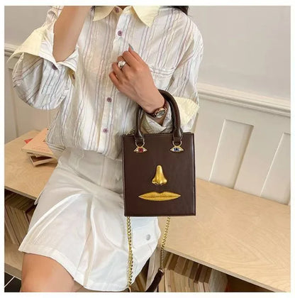 Luxury Brand Classic Women's Handbag In Elegant Leather - Fashionable Shoulder Crossbody Bag For Ladies Designer