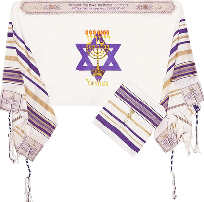 2026 Unisex Jewish Tallit Prayer Shawl Talis Scarf Lord Prayer Head Holy Spirit Pilgrim Shawls Red Ethnic Wraps Fashion 50x180cm