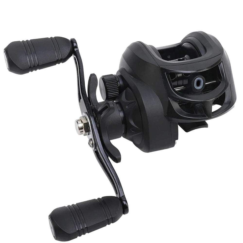 Max Drag 12kg Left/Right Hand Baitcasting Reel High Speed 7.2:1 Gear Ratio Fresh Saltwater Magnetic Brake System Ultralight Reel