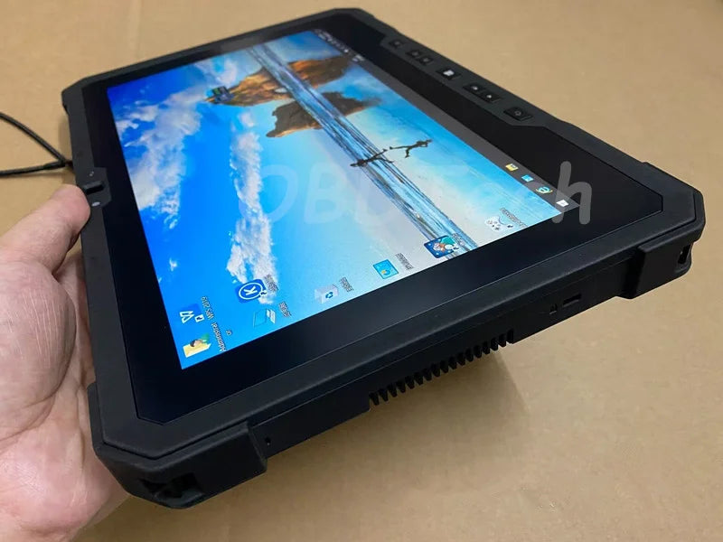 Rugged Dell 7220 Tablet i7 8665U/i5 8365U 16G RAM With SSD For Diagnsotic Tool AutoScanner MB STAR C4/C5/C6 Icom Touch Screen