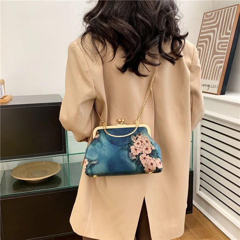 Luxury High Design Women Evening Bag Brand Party Banquet Glitter Bag for Ladies Wedding Clutch Handbag Shoulder Bag Chain Bolsas