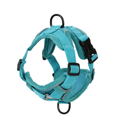 Dog Harness Leash Set For Small Medium Dogs Cat Hiking Adjustable Puppy Leash Reflective Harness Vest Chihuahua Pug Pet Supplies