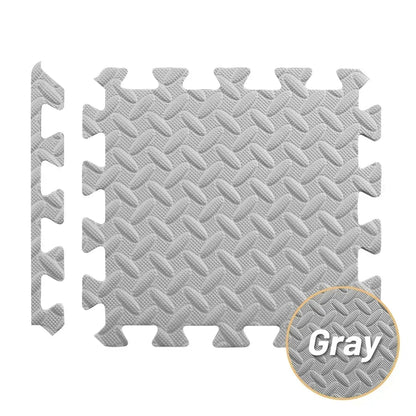 1-20PCS Soft Foam Interlocking Carpet Tiles - Non-Slip Puzzle Floor Mats Ideal for Home Gym and Baby Playroom  Rugs for Bedroom