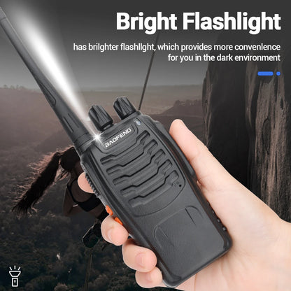 Baofeng BF-88E Walkie Talkie Wireless Copy Frequency Long Range UHF 400-470MHz Portable Ham Two Way Radio for Hunting