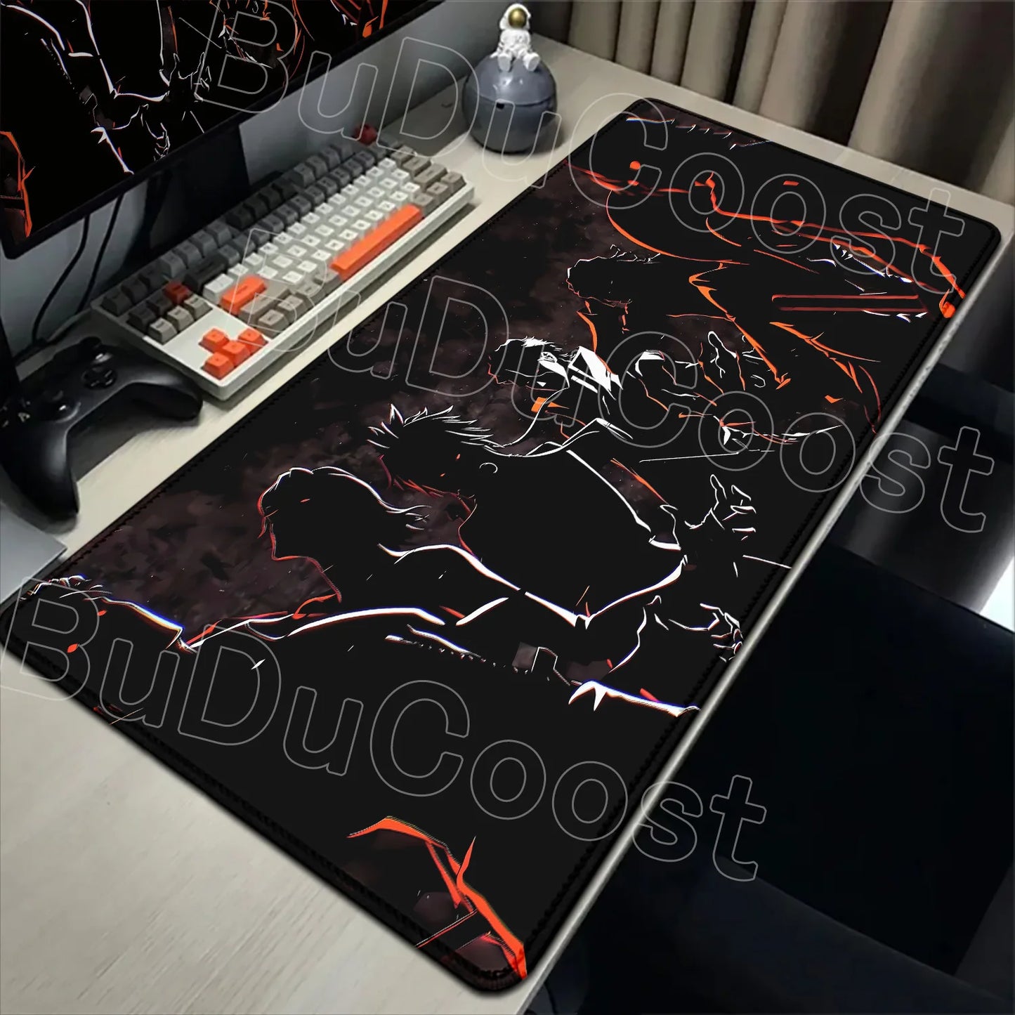 2026 New Anime HD Wallpaper Bleach Mouse Pad Laptop Gaming Keyboard Mat XXL Large 900x400mm Desk Mat Cool E-sports Mats Mousepad