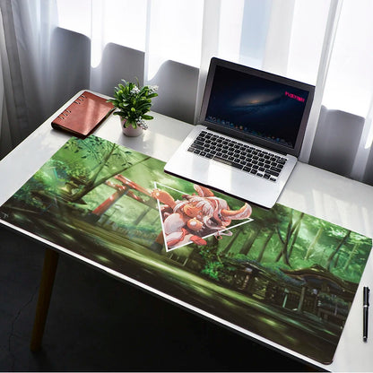Made in Abyss Mouse Pad PC Gamer Large Lock Edge Soft  Gaming Mousepad 900X400MM Non-slip Rubber Computer Desk Mat Pad Mausepad