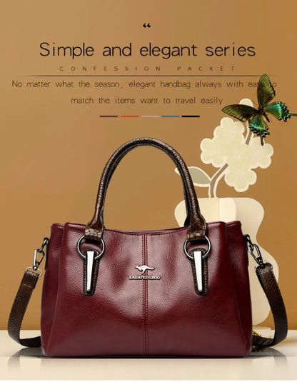 Luxury Handbags Women Bags Designer Soft Leather Shoulder Crossbody Bags for Women 2024 Elegant Large Capacity Tote Handbags Sac