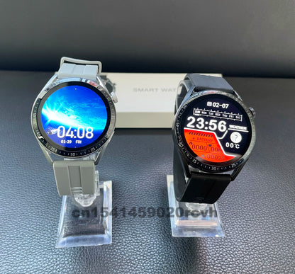 2025 New Smart Watch Men Women GPS 1.36'' AMOLED Touch Screen Smartwatch Heat Rate Monitor BT Call Sport Smart Watches Men Women