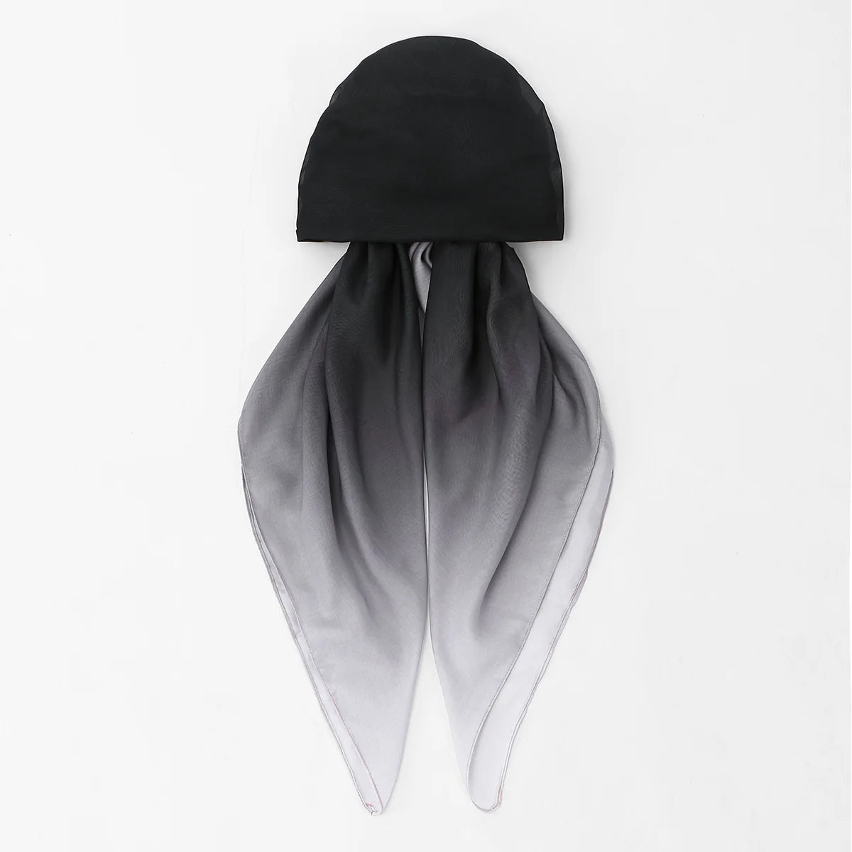 New Muslim Instant Hijab Scarf Print Turban Thick Hair Bonnet Night Cap Turban For Sleeping Elastic Hair Satin Bonnet For Sleep