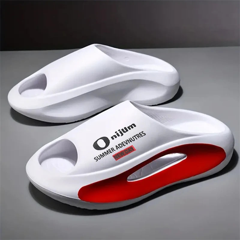 Men's Slippers EVA Non-slip Slides Fashion Slippers Comfortable Men's Slides Summer Sandals Home Indoor Shoes Big size